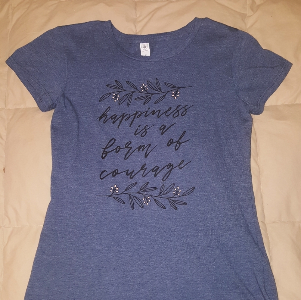 A graphic t-shirt